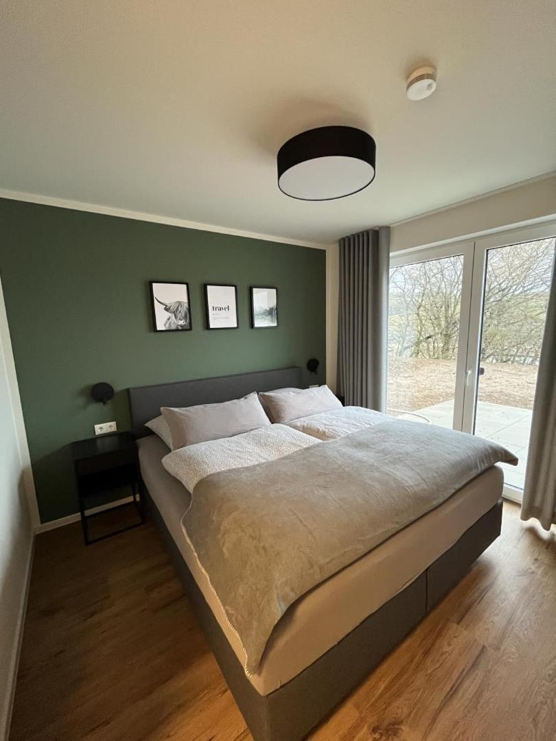 Diemelblick Acht - Ferienhaus Fuer 6 Personen Mit Sauna, Garten Und Dachterrasse Mit Panoramablick Heringhausen Exterior foto